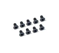 ZAHARA - Kit de tornillos para ordenador portátil, funda de base para Asus ZenBook UX393EA UX393JA (fijación de fondo), color negro