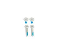 ZAHARA Kit Tornillos Chasis Ordenador Portátil Funda Base Fijación para HP Spectre x360 16 Pulgadas 2-in-1 16-AA Plata Bottom Case Laptop Screws