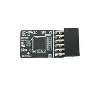 ZAHARA Módulo TPM 2.0 SPI para GIGABYTE B760M Elite WIFI6E DDR4 GEN5
