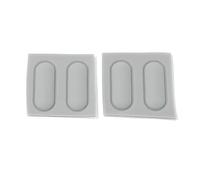 ZAHARA Patas Antideslizantes para portátiles Reemplazo para DELL Latitude 5480 5490 5400 5580 5590 5495 Non-Slip Feet Gris