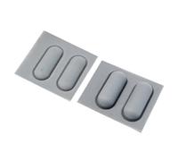 ZAHARA Patas Antideslizantes para portátiles Reemplazo para DELL Latitude 5500 5501 5502 5505 5509 5510 5511 Precision 3540 3541 3542 3550 3551 Grey 4PCS Non-Slip Feet
