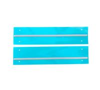 ZAHARA Pies Antideslizantes para HP EliteBook 830 G9 G10/835 G9 G10 | blanco plateado KIT COMPLETO: Set de 2 tiras (1 gruesa, 1 fina) con adhesivo de alto rendimiento incluido.