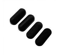 ZAHARA pies de Goma Patas de Goma para DELL Latitude 5500 5501 5502 5505 5509 5510 5511 Precision 3540 3541 3542 3550 3551 Negro 4PCS Rubber Feet