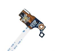 ZAHARA Placa Boton Encendido Power Button Board Ordenador portátil para HP 15-AC 15-AF 15-AY 15-BA 15Z-BA/ 250 G4 250 G5/ 255 G4 255 G5/ 256 G4 855012-001 813955-001 NBX00020I00 435MW232L01 LS-C701P