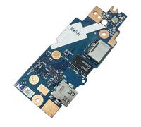 ZAHARA Placa de Carga USB Port para Lenovo ThinkPad E15 Gen 2 20TD 20TE 5C50Z44718 NSD013USB Board/USB c Breakout Board (with Fingerprints)