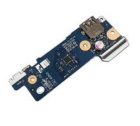 ZAHARA Placa de lector de tarjetas USB de repuesto para Lenovo Legion 5-17IMH05 82B3 5C50S25076 NS-C923
