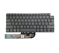 ZAHARA Portátil negro con teclado retroiluminado US para Dell Ins piron 13 5390 5391 7391 14 5493 5498 7490 7491 / Vostro 5300 5301 5390 5391 5401 5402 5490 / tude 3301 3410 E3301 P114G P120G