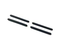 ZAHARA Rubber Foot Strips - Pie de goma para Dell 15 DC15250 DC15255, Pro 15 Essential PV15250 PV15255 Rubber Feet (2fino + 2grueso largo: 3,5 x 0,3 x 0,2)