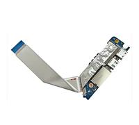 ZAHARA Tarjeta IO Jack Audio Lector SD Board con Cable 5C51E22887 LSK481P para Lenovo ideapad 5 Pro14ACN6 82L7 IdeaPad 5 Pro 14ARH7 82SJ