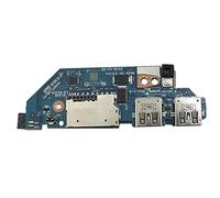 ZAHARA Tarjeta IO Jack Audio Lector táctil SD Board sin Cable para Lenovo ideapad S34015API 81NC S34015API 81QG 5C50S24929 LSH131P