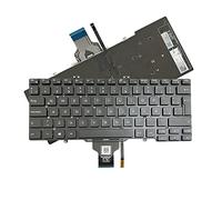 ZAHARA Teclado Español, Negro Reemplazable SP Teclado Retroiluminado para DELL Latitude 7400 3400 5400 7410 5401 5411 Series 0Y1F5W
