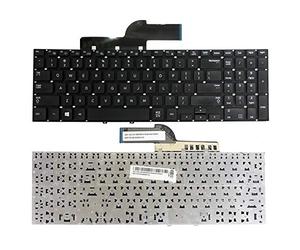 Zahara - Teclado inglés para Ordenador portátil Samsung NP270E5E NP275E5E NP270E5V NP275E5V