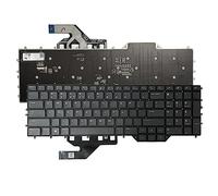 ZAHARA Teclado negro RGB con retroiluminación de repuesto para Dell Alienware M17 R2/M17 R3 019PK2 PK132VQ2C01