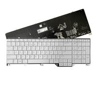 ZAHARA - Teclado retroiluminado Italiano para DELL 17 R5 Area 51M 07NF7F PK132F11B01 NSK-EYBBC, Color Blanco
