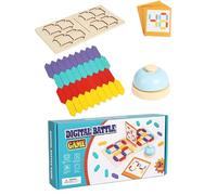 Zahlenpuzzle - 32 x 16 x 5,5 cm Zählung Zahlen Peg Board, Zahlenpuzzle Für Kinder | Holzpuzzle | Für Kinder Im Klassenzimmer Und Kindergarten Als Aktivität Oder Weihnachtsgeschenk Accessories