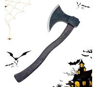 Zahoken Accesorios De Cosplay De Halloween,Hacha De Batalla Para Cosplay Terrorífico - Decoración Espeluznante Temática Para Hombres Mujeres Adolescentes Y Casa Encantada
