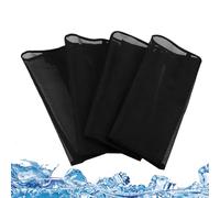 Zahoken Botas Protectoras contra Moscas para Caballos | Mallas Transpirables de Protección para Patas | Socks De Malla Portátiles Equinos Suministros Exteriores De Verano para Rancho Granja