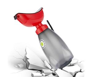 Zahoken Botella De Orinal para Acampar para Mujeres, Orinal Femenino para Coche, Dispositivo De Femenino Resistente, con Tapa Y Embudo, Botella para Orinals De Viaje En Coche, Alta Capacidad