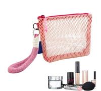 Zahoken Estuche De Maquillaje - Bolsa De Viaje para Artículos De Aseo Y Cosmética | Estuche Transparente Estético para Piscina Camping Luna De Miel SPA Tren Playa Y Vacaciones De Fin De Semana