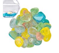 Zahoken Guijarros Que Brillan En La Oscuridad,Piedras Luminosas Para Exteriores | Decoraciones De Grava Luminosa De Colores Para Paisajismo De Jardín Trasero, Exterior, Pecera Y Acuario