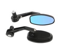 Zahoken Retrovisor para Moto - Reflector Plegable de Gran Angular - Espejos Retrovisores Para Manillar De 22mm | para Scooter, Motocross, Ciclomotor, Moto, ATV, Cruiser,