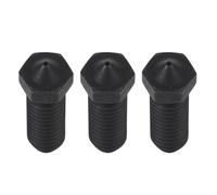 ZAICOLER 10 Boquillas de Acero Endurecido, Kit de Boquillas de Latón de 0,4 Mm/0,2 Mm para Accesorios de Impresora 3D Extrusora Hotend para 3, 3 Combo, S1, S1 Combo (0,4)