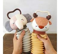 ZAICOLER Acordeón para bebé, Juguete Educativo, Instrumento Musical con Forma de Animal Lindo para Niños, Desarrollo del Aprendizaje, Viajes, Viaje Familiar, Material Plástico (Ciervo)
