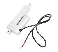 ZAICOLER Actuador Lineal de 12 V, Varilla de Empuje Eléctrica de Alta Resistencia 1500 N, Actuador de Ejes de Acero de Aleación con Protección IP54, Ideal para Maquinaria Industrial, Camas