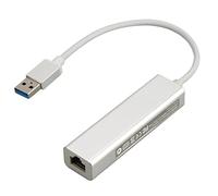 ZAICOLER Adaptador USB Ethernet Convertidor de Puerto Gigabit Ethernet de Alta Velocidad para Aleación de Aluminio 10, Plug and Play para Oficina