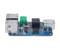 ZAICOLER ADUM3160 Aislador USB Placa de Protección de Acoplamiento de Aislamiento de Concentrador de 4 Canales Transmisión Estable para Puerto Serie de Transferencia USB y Dispositivos USBASP de Baja