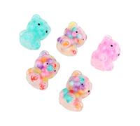ZAICOLER Bolas Elásticas para Estrés Sensorial, 5 uds., Bolas Suaves y Coloridas para Apretar para Niños y Adultos en el Aula u Oficina