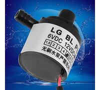 ZAICOLER Bomba de Agua Sumergible sin Escobillas, Cabezal de Elevación Ultrasilencioso de 12V, 5W y 2,5 M para la Industria Doméstica