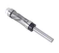 ZAICOLER Broca Enrutadora de Corte Al Ras de Compresión de Carburo Corte en Espiral Eficiente para Recorte de Madera Vástago de 1/4 Parte Superior Inferior 2 Rodamientos Patrón en Espiral hacia