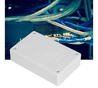 ZAICOLER Caja de Proyecto Electrónico, Caja de Conexión de Cableado Retardante de Llama Fuerte para Comunicación Eléctrica, 125x80x35mm