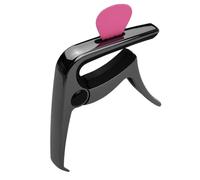 ZAICOLER Capo de Guitarra, Guitar Capo Zinc Altan con Pinzador de Puentes Pinte Guitar Pick para Guitarra Eléctrica de para Acústico para Eléctricas Acústicas bajo (BLACK)