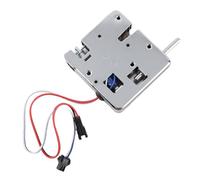 ZAICOLER Cerradura de Expulsión Automática del Gabinete Eléctrico, Cerradura de Puerta Solenoide Reforzada a Prueba de Golpes de Alta Resistencia, 7x7x2cm/2,75x2,75x0,78in (12V con interruptor