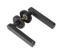 ZAICOLER Cerradura De Puerta Inteligente Con Huellas Dactilares Manija Biométrica De Alta Tecnología Para El Sótano Del Almacén Del Dormitorio - Aleación De Zinc (BLACK)