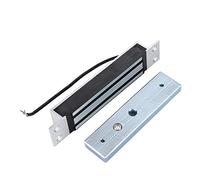 ZAICOLER Cerradura Magnética Eléctrica Segura de para Puerta de Madera, Vidrio, Metal y a Prueba de Fuego DC12V 180KG/350Lbs