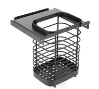 ZAICOLER Cesta para Palillos Igt de Acero Inoxidable Escurre Cubiertos (BLACK)