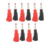 ZAICOLER Conectores Tipo Banana de 4 Mm, Conectores de Cobre Rojo Aislados, de Vaina de PE Retráctiles, Ideales para Equipos de Seguridad Industrial e Instrumentación Digital 3C