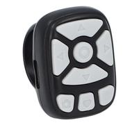 ZAICOLER Control Remoto Bluetooth con Punta de Dedo Anillo de Desplazamiento Compacto Control de Medios y Fotografía (Black)