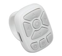 ZAICOLER Control Remoto Bluetooth con Punta de Dedo Anillo de Desplazamiento Compacto Control de Medios y Fotografía (White)