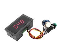 ZAICOLER Controlador de Velocidad Continuo Ajustable con Pantalla Digital para Motores DC 6V-24V y Proyectos de Bricolaje