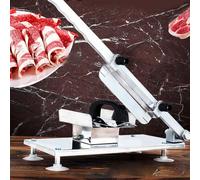 ZAICOLER Cortador de Carne Multifuncional, Cortador de Frutas y Verduras, Rebanador de Alimentos con Espesor Ajustable de 3 a 15 Mm, Ideal para Cocina, Restaurante y Hotel (Cortadora multifuncional)