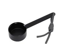 ZAICOLER Cuchara Medidora de café, Cuchara Medidora de Aleación de Aluminio de 10 G de Capacidad, Unida con Cuerda para Posos de café, Leche en Polvo y Cacao, Ideal para Cocina