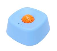 ZAICOLER Cuenco para Perros de Alimentación Lenta para Jaula de Viaje a Casa |Diseño Interactivo de Bola Rodante, Base Antideslizante PP ABS de Grado Alimenticio, Cuenco de Enriquecimiento para