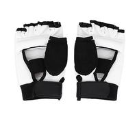 ZAICOLER de Combate de Taekwondo Protección óptima Duradera para Entrenamiento y Competición para Niños/Adultos Blanco y Negro XS-XL (L Mano)