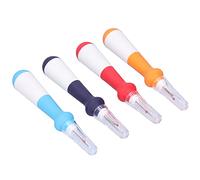 ZAICOLER Destripador de Costuras, Removedor de Puntadas con Ergonómico Antideslizante con Mini Bola Redonda Roja, Ideal para Hilos de Coser, Telas, Líneas de Pesca, Manualidades