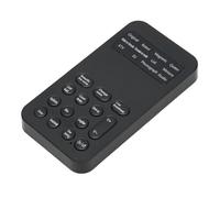 ZAICOLER Dispositivo Portátil Cambiador de Voz con 8 Efectos de Sonido para Llamadas Telefónicas Divertidas y Juegos, Cambiador de Voz Portátil ABS Negro