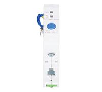 ZAICOLER Disyuntor Inteligente WiFi con Control Remoto para Protección de Seguridad en el Hogar, Interruptor de relé de Tiempo 1P de Montaje en Carril DIN para Control de Voz, Material de PC